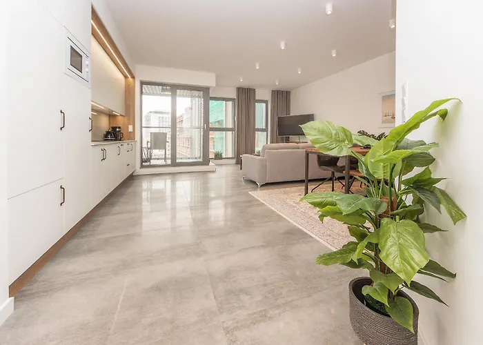 Deluxe On Granary Island With Parking - Granaria I & By Renters 公寓 格但斯克